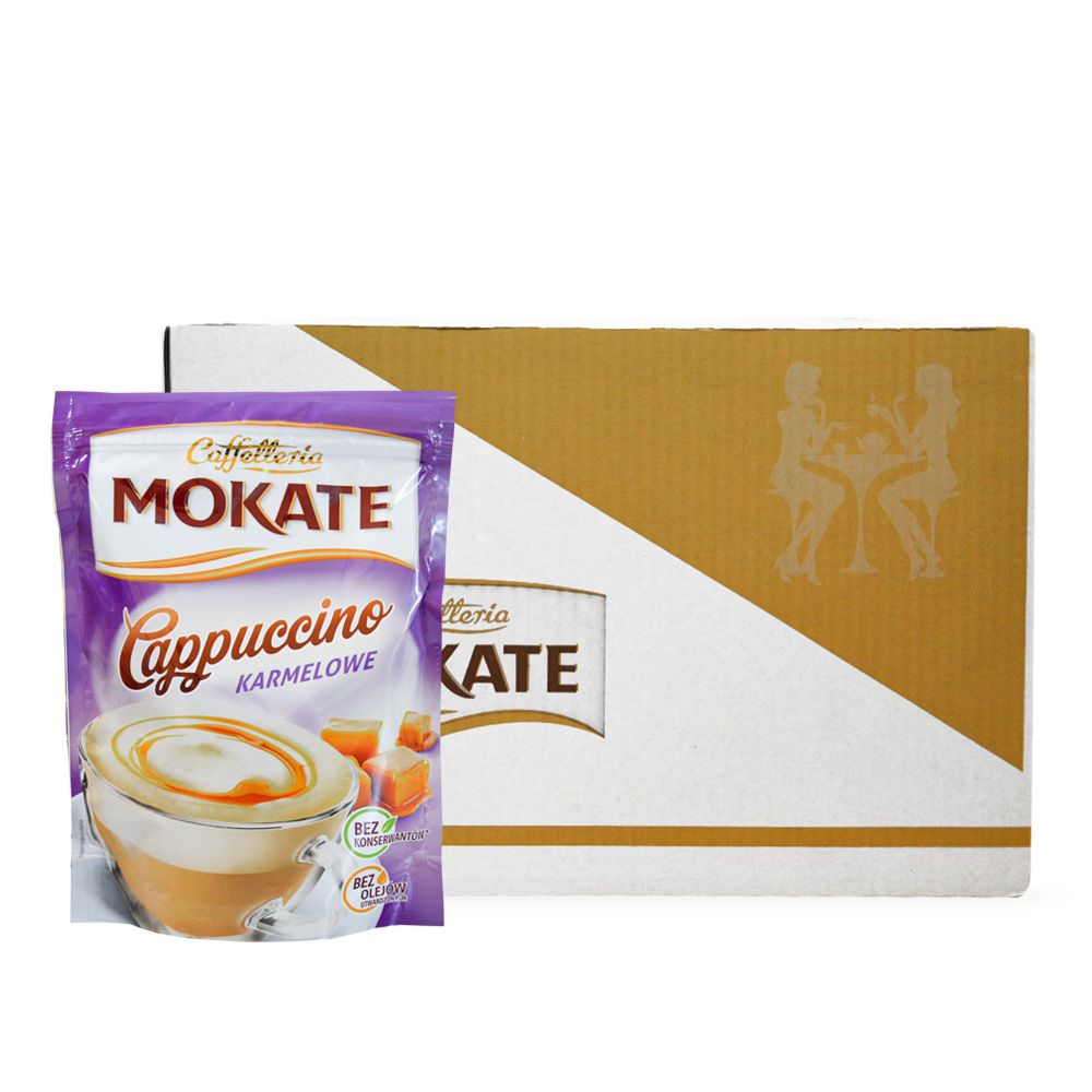 Капучино Mokate Сaffetteria Cappuccino Caramel, 110г*10 уп.Нет в наличии