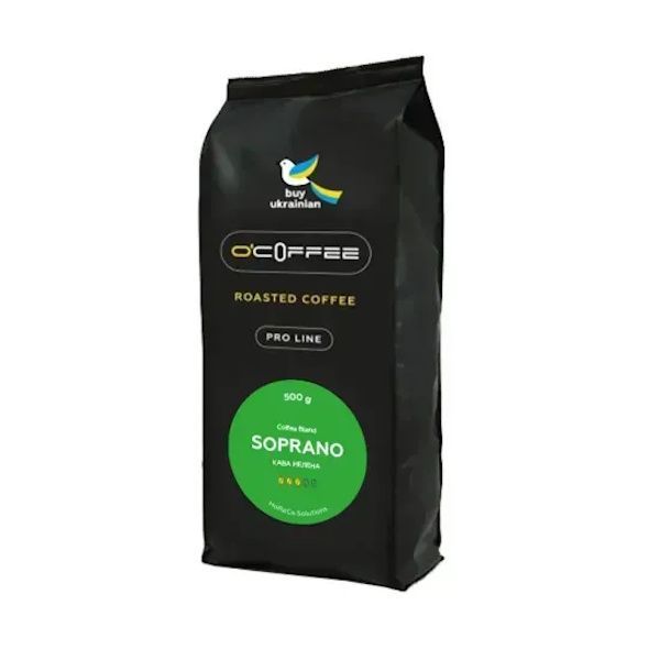 Кофе в зернах Soprano O`Coffee для HoReCa, 1кг*8шт