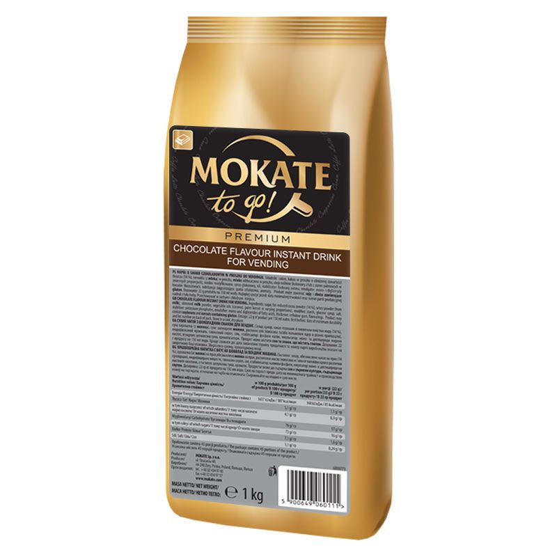 Горячий шоколад Mokate Premium, 1кг*26уп