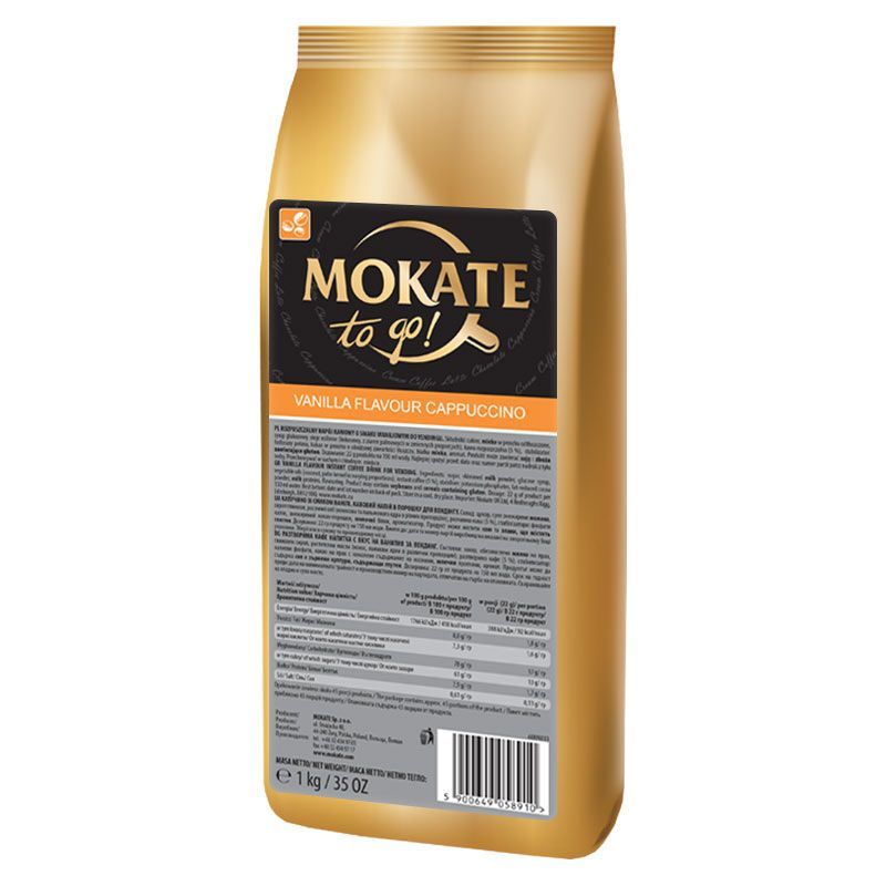 Капучино Mokate Vanilla, 1кг*26уп