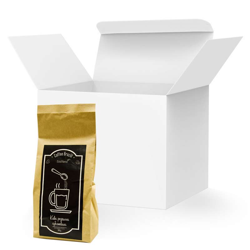 Кофе растворимый сублимированный EcoVend Brazill, 500 г