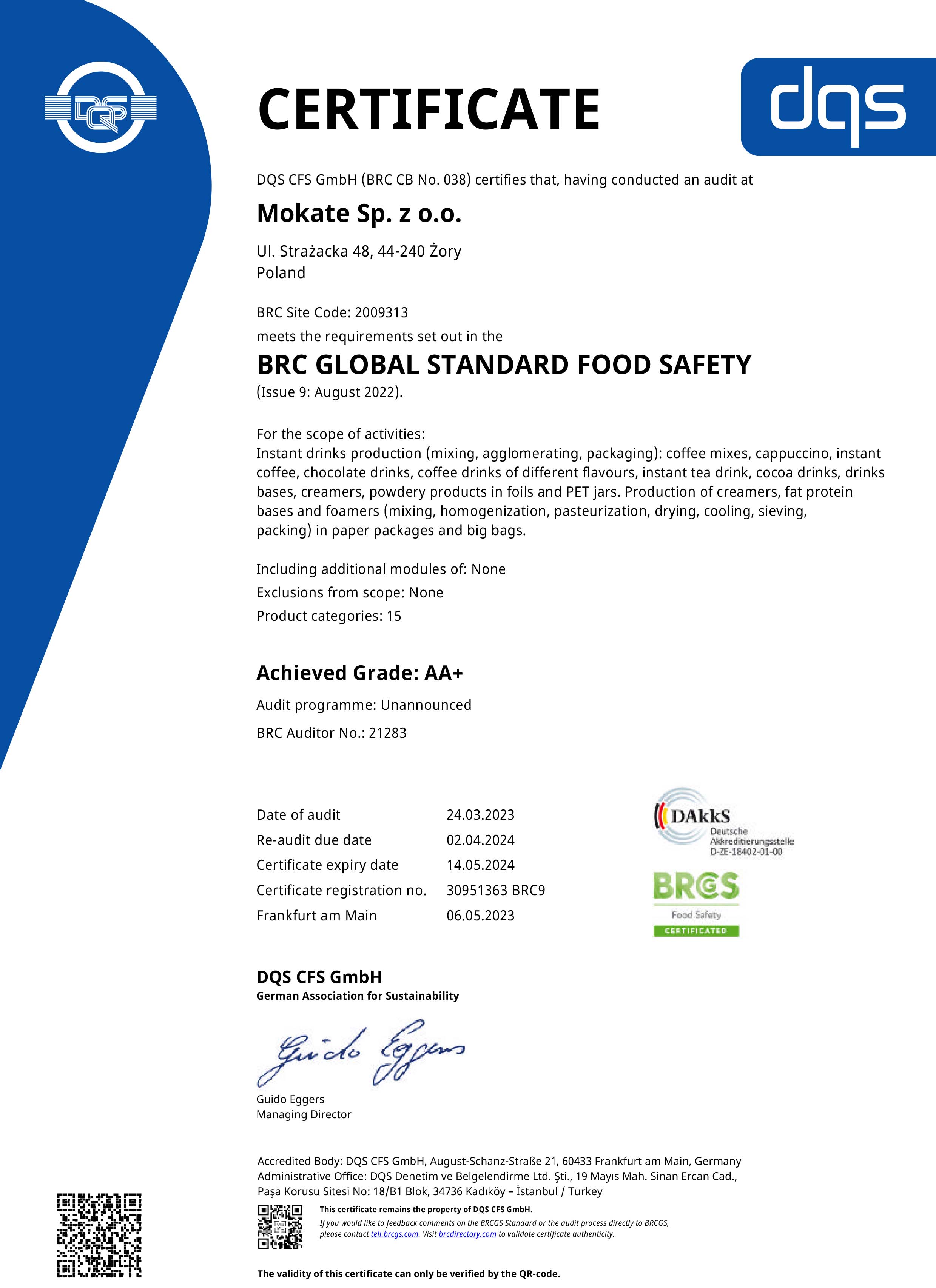 Сливки Mokate Topping Premium, 750 г