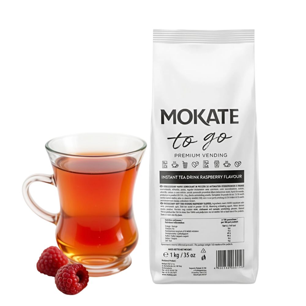 Чай растворимый Mokate Premium малина для вендинга, 1 кг