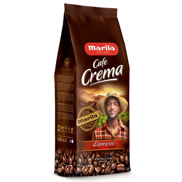 Кофе в зёрнах Marila Cafe Crema Espresso, 1кг*8шт