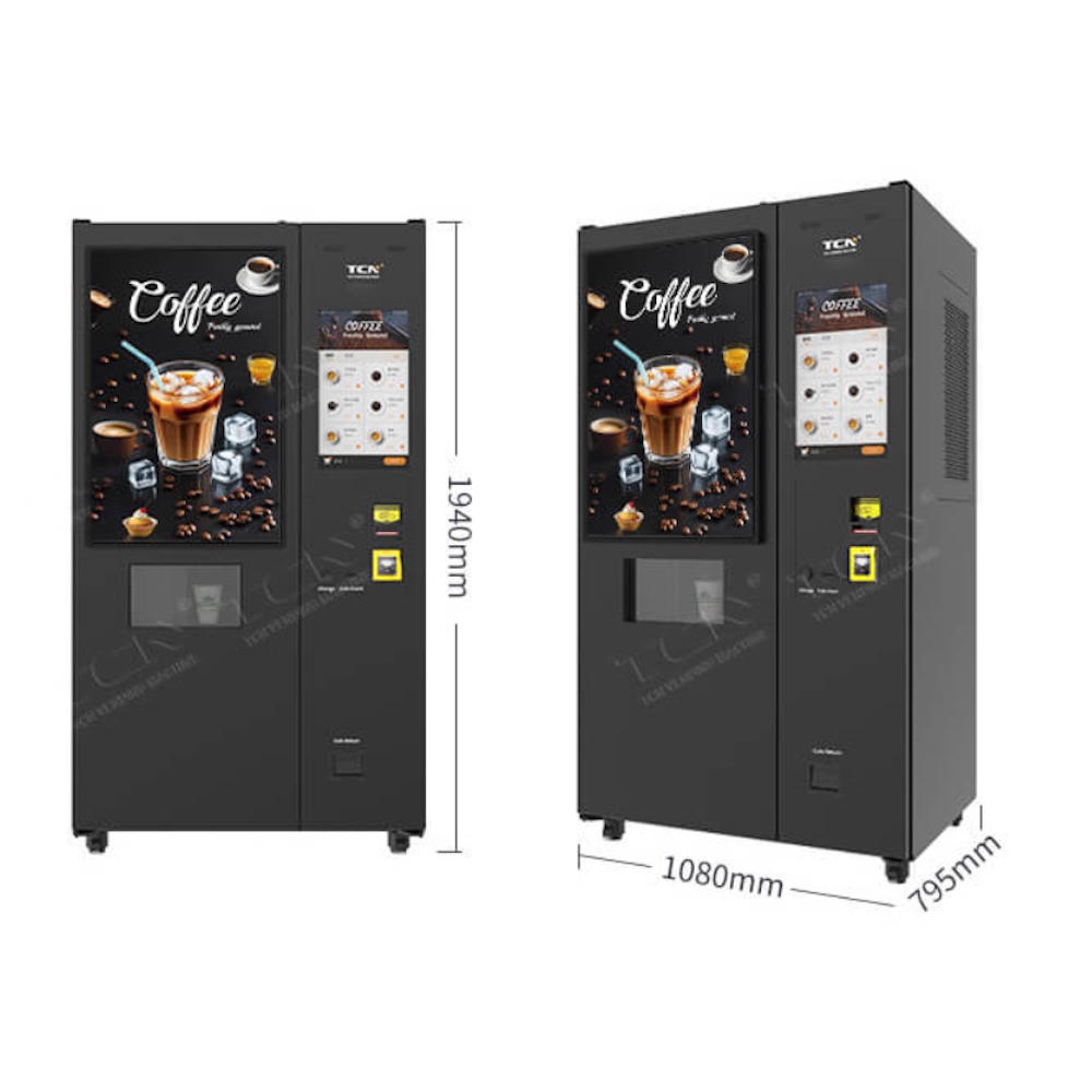Кофейный автомат Vending Machine TCN-NCF-8N (V22), с льдогенератором