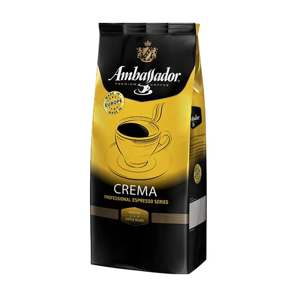 Кофе в зернах Ambassador Crema, 6 кг