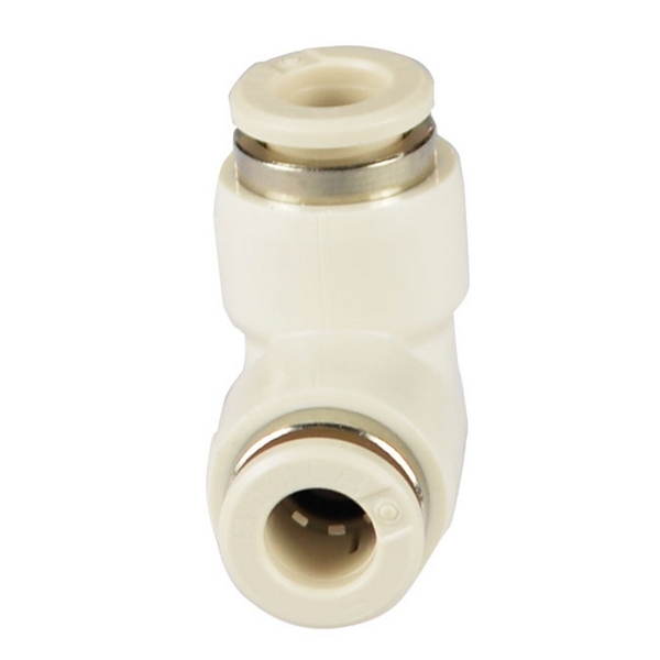 Коленный соединитель Д6, белый