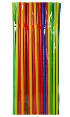 Трубочки для коктейлей разноцветные, 210*4.8 ммНет в наличии