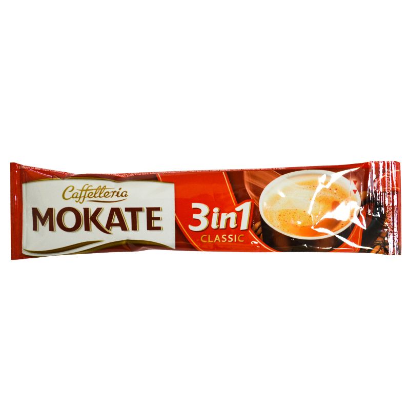 Растворимый напиток Mokate 3 в 1, 17г*50шт*12уп.