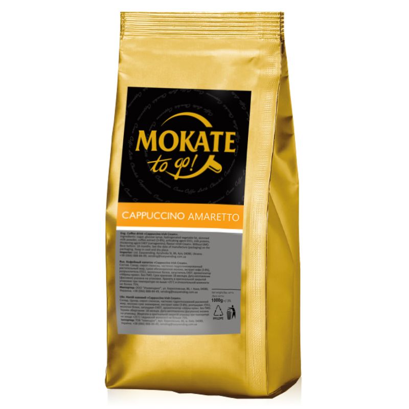 Капучино Mokate Amaretto, 1 кг