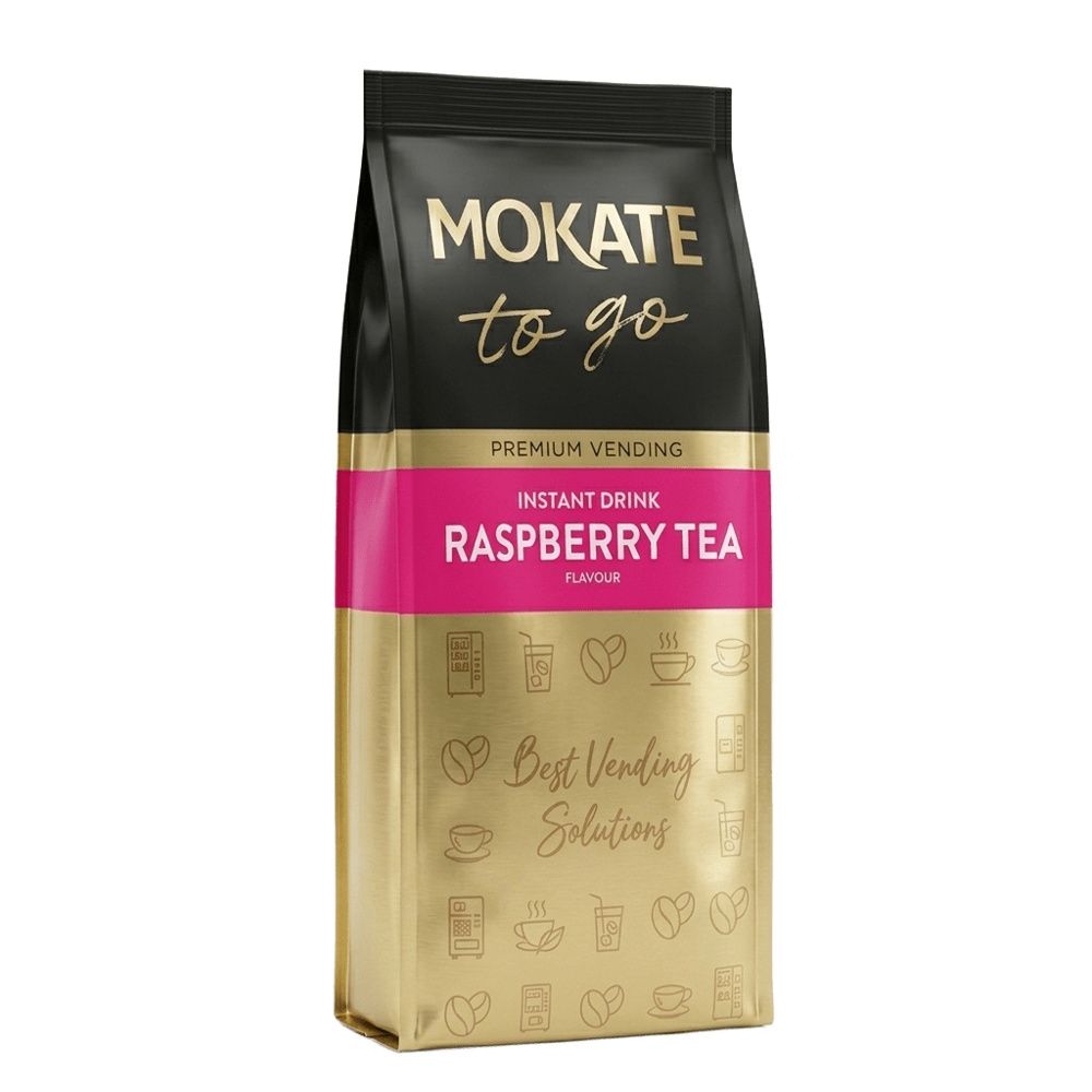 Чай растворимый Mokate Premium малина для вендинга, 1кг*8уп