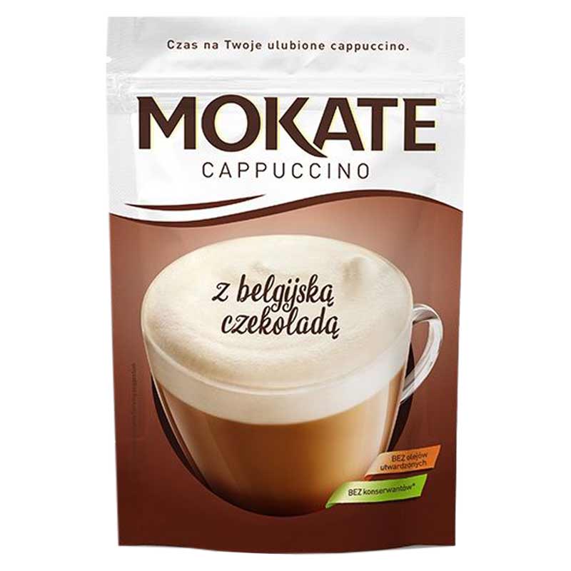 Капучино Mokate Caffetteria Renato Bonni, бельгийский шоколад, 110г, 10 уп.