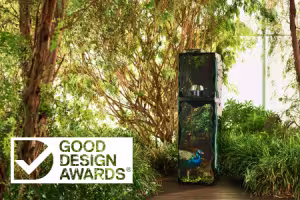 Rhea получает престижную награду Good Design Award за вендинговый автомат Monolite