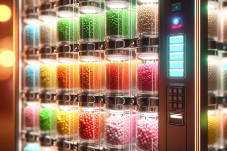 Торговые автоматы для продажи конфет и рассыпной продукции
