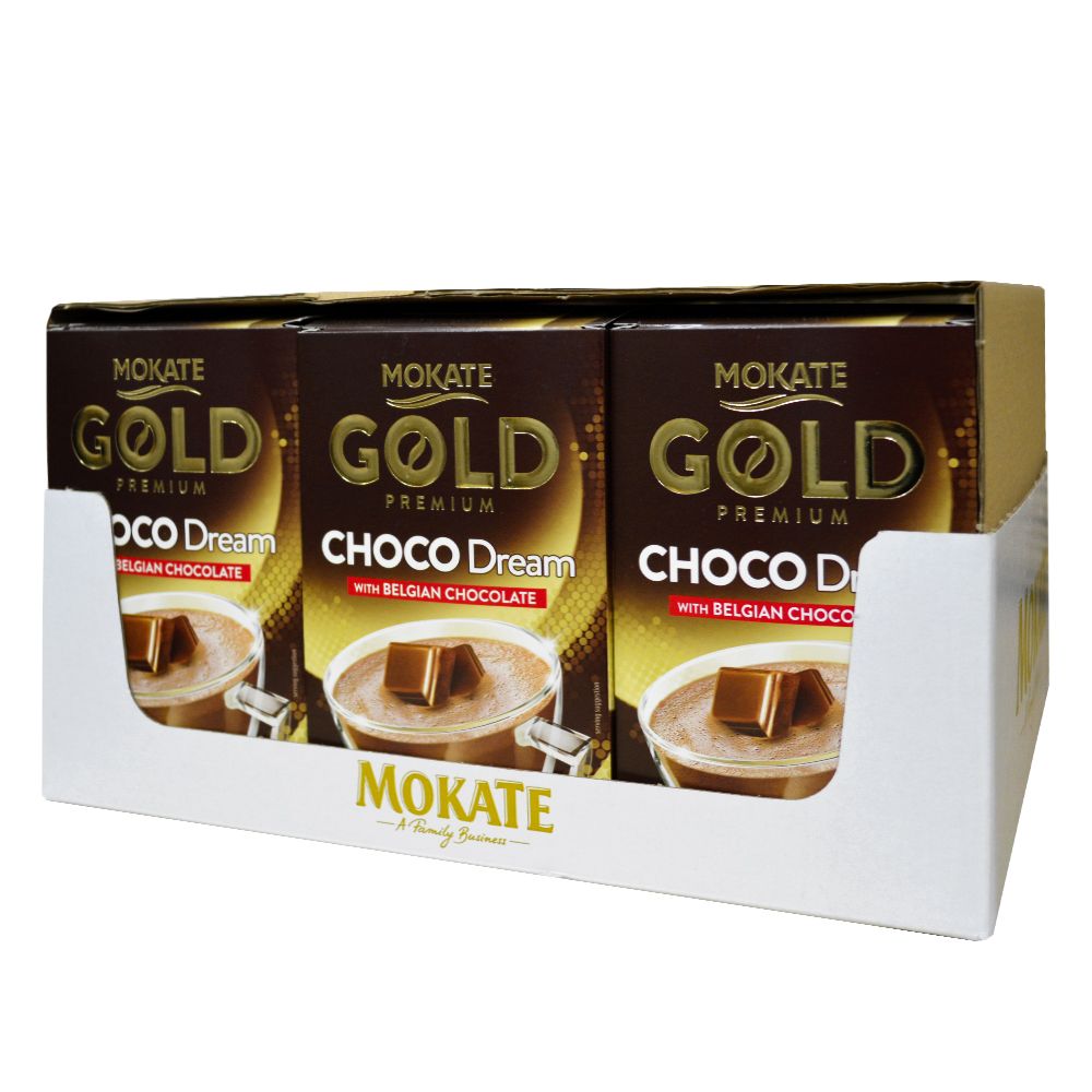 Шоколад Mokate Gold Premium Choco Dream, бельгийский шоколад, 25г*8шт.Нет в наличии