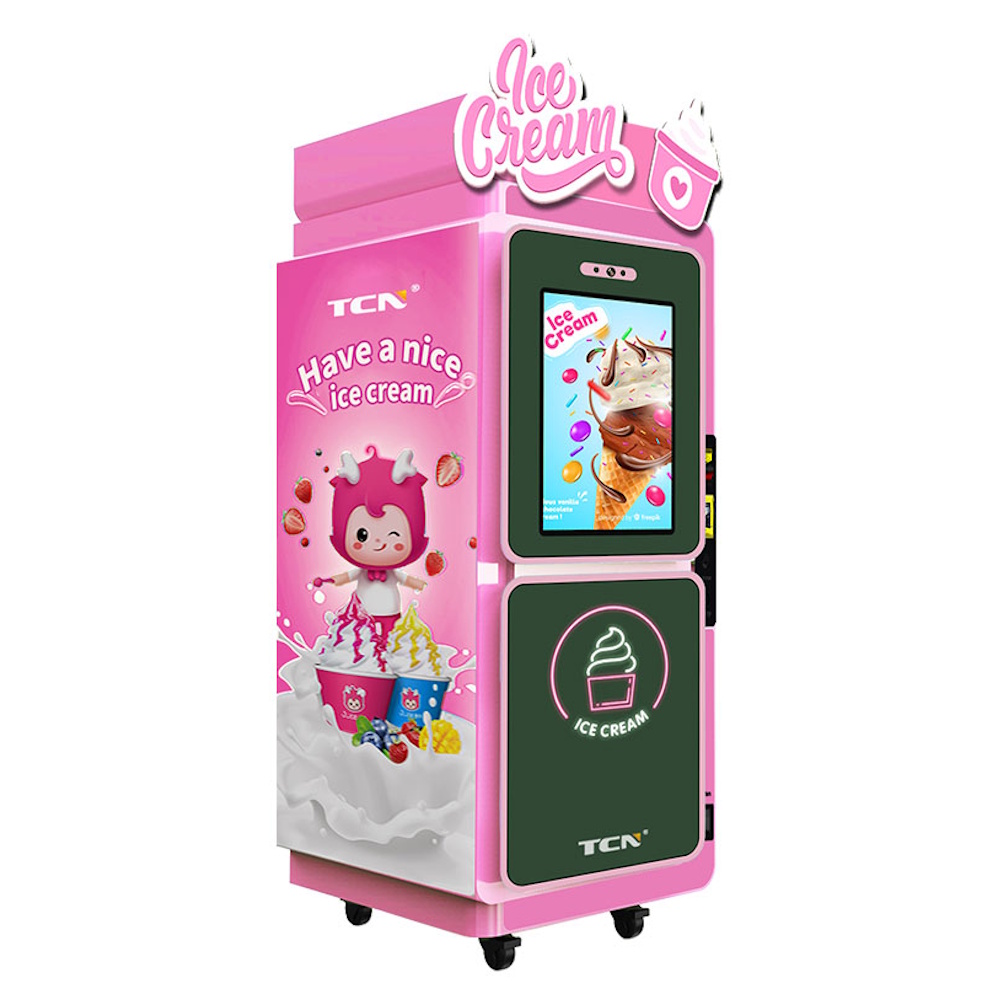 Торговый автомат по продаже мягкого мороженого Vending Machine TCN-ICEC-133