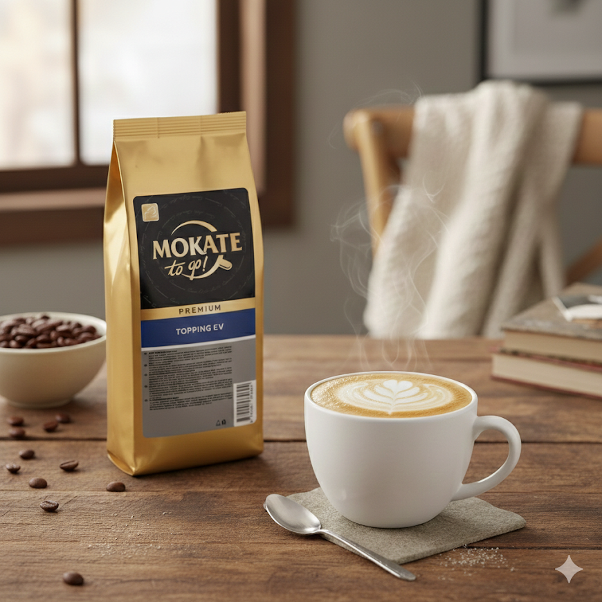 Гранулированный топпинг для вендинга Mokate Topping EV, 750 г*10уп.