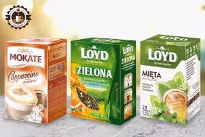 Новая поставка чая и ингредиентов для вендинга 