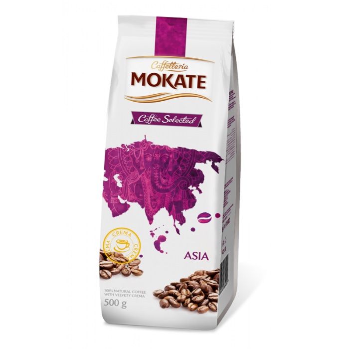 Кофе в зёрнах Mokate Asia, 500 гНет в наличии