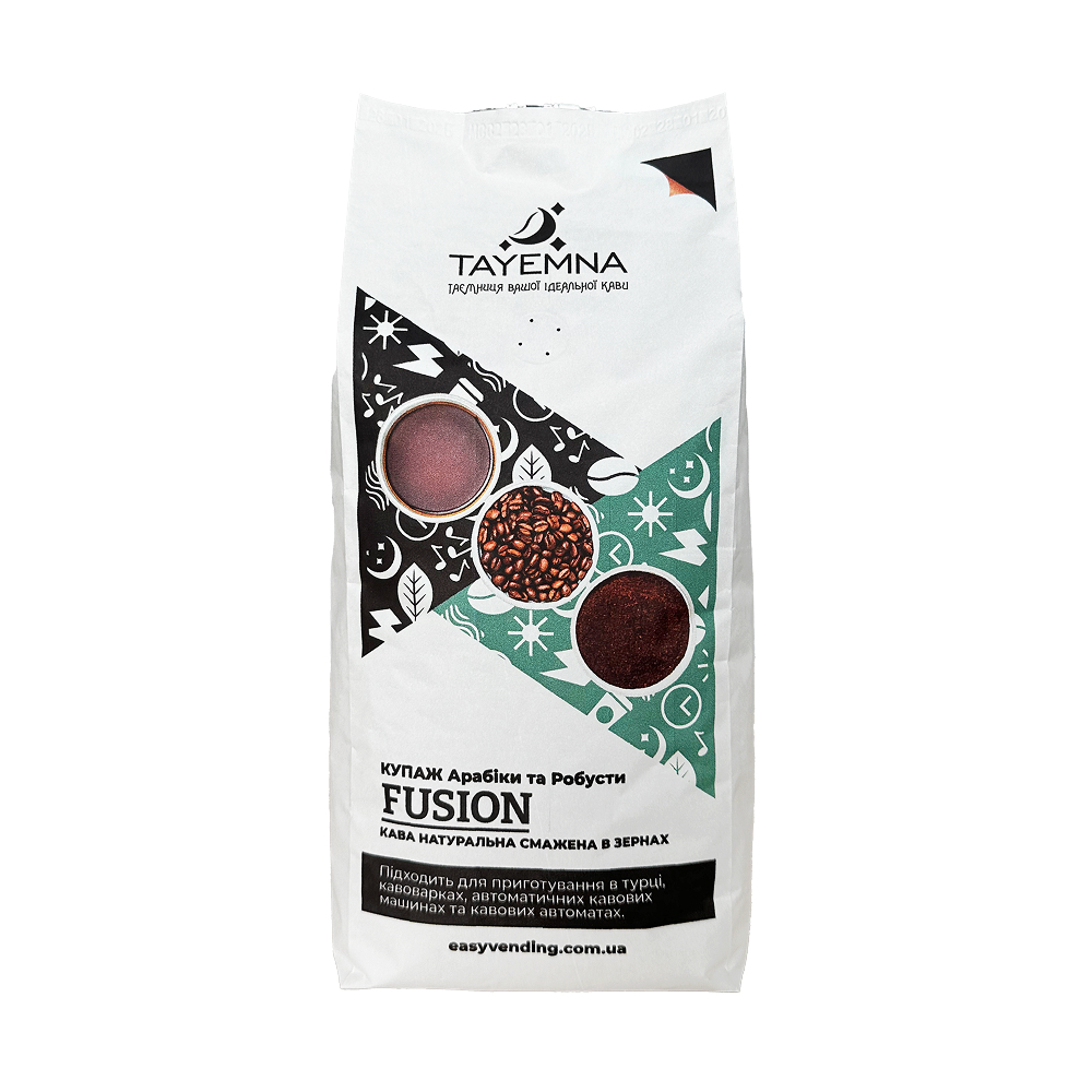 Кофе в зернах Tayemna Fusion, 1 кг