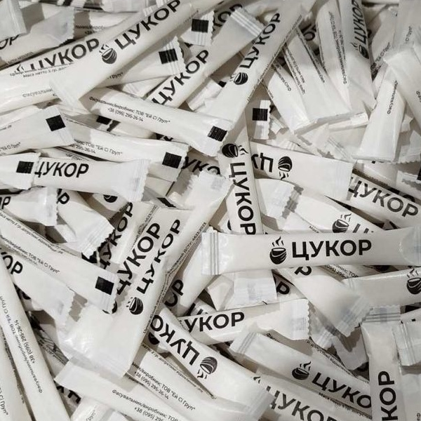 Сахар в стиках "Объятия в чашке", 5 г