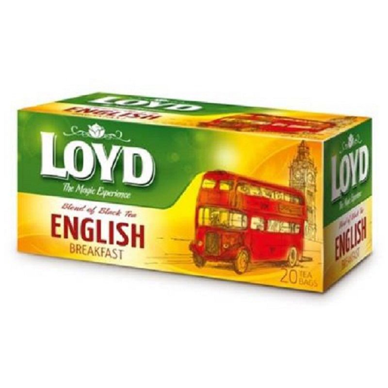 Чай в двойных пакетиках Loyd English Breakfast, 1,75г*20штНет в наличии