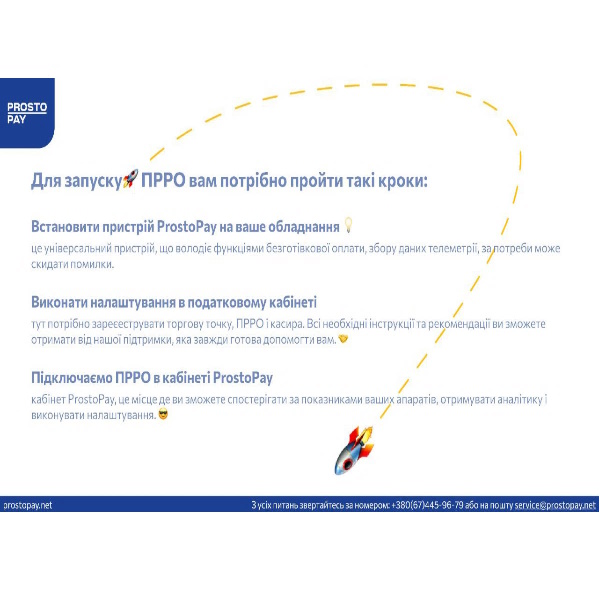 Платежная система и Телеметрия ProstoPay, серия A с фискализацией