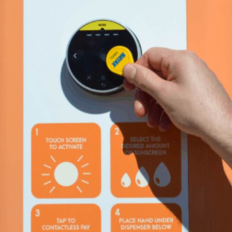 Терминал Nayax ONYX для бесконтактных и мобильных платежей