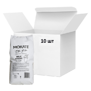 Молочний коктейль Mokate зі смаком банана, 1кг*10уп