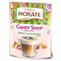 Капучино Mokate Caffetteria Candy Shop Cafe Latte French Macaroni, 110г.