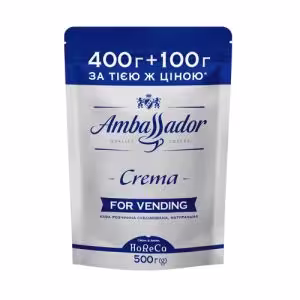 Кава розчинна сублімована Ambassador Crema для вендингу, 500 г