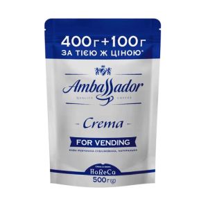 Кофе растворимый сублимированный Ambassador Crema для вендинга, 500 г