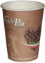 Бумажный стакан с логотипом "Caffe Poli" 250 мл