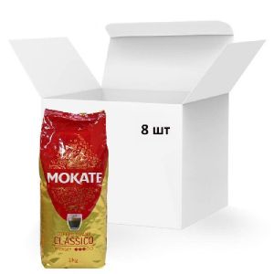 Кава в зернах Mokate Classico, 1 кг*8 шт