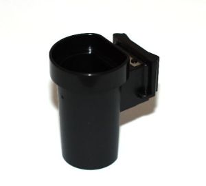Канал кави, пластик, чорний