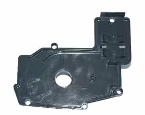 Кришка моторедуктора, пластик, сіра