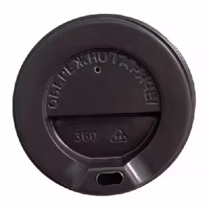 Пластиковые крышки для бумажных стаканчиков на 360 мл