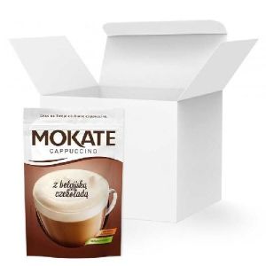 Капучино Mokate Caffetteria Renato Bonni, бельгійський шоколад, 110г, 10 уп.