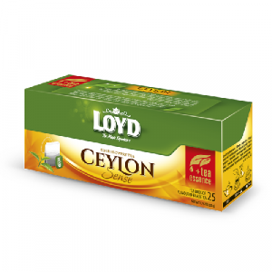 Чай в пакетиках Loyd Ceylon Sense, черный, 2г*25шт Чай в пакетиках Loyd Ceylon Sense, черный, 2г*25шт