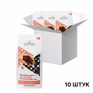 Кофе в зернах Tayemna Supremo, 1кг*10 шт