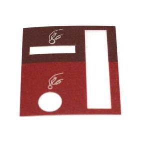 Інформаційна клейка панель монетоприймача