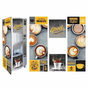 Брендована наклейка на кавовий автомат Rheavendors Luce ES (lazio) Брендована наклейка на кавовий автомат Rheavendors Luce ES (lazio)