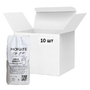 Молочний коктейль Mokate зі смаком полуниці та банана, 1кг*10уп