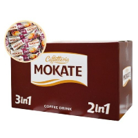 Растворимый напиток в стиках Mokate Silver "3 в 1", 18г, 50шт.*12уп