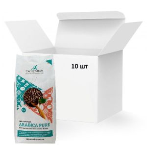 Кава в зернах Tayemna Arabica Pure, 1кг*10 шт