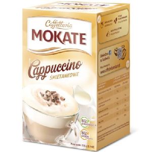 Капучіно Mokate Сaffetteria Cappuccino Cream, зі смаком вершків, 15гx10 шт