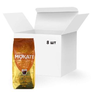 Кава в зернах Mokate Delicato, 1 кг * 8 шт