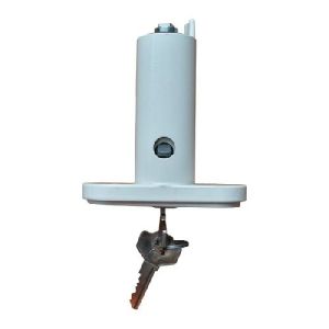 Замок у зборі білий