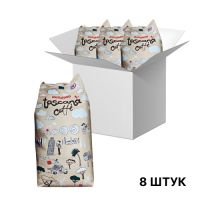 Кофе в зернах Gemini Toscana Caffe Delizioso, 1кг*8 шт