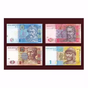 Наклейка 1, 2, 5, 10 грн для кавового автомата